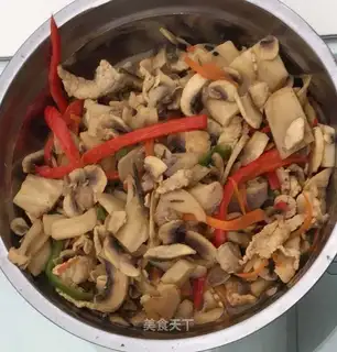 Snack and fried meat