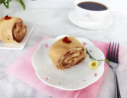 Marble cake roll