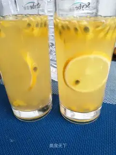 Bronze lemon honey juice
