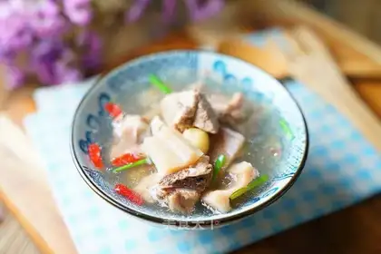 Double-love ribs soup