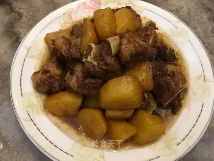 Potato ribs