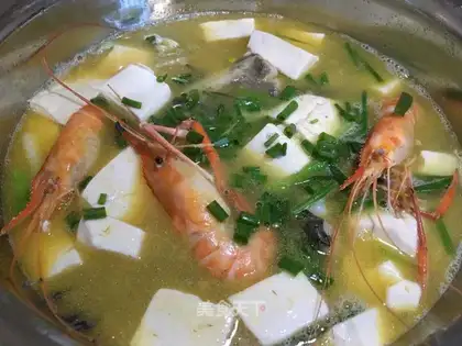 Tofu soup