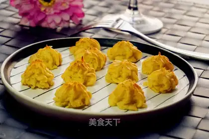 Black pepper potato mashed tower