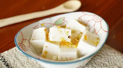 Almond tofu
