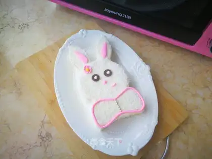Coconut rabbit cake