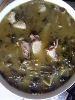 Sour chicken soup