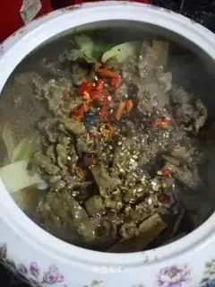 Boiled beef