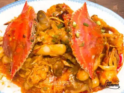 ♪ Chicchini's hot and fried crabs ♪