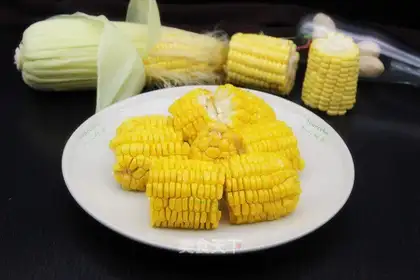 Honey and baked corn