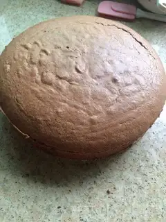 Ten inches of cocoa chili cake
