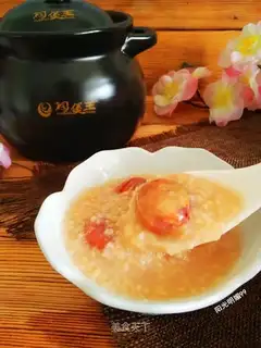 Pineapple rice porridge