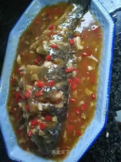 Self-made sugared fish