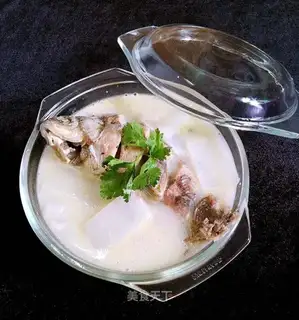 Squid radish soup