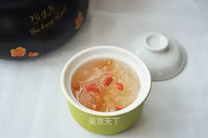 Peach and silver spoons