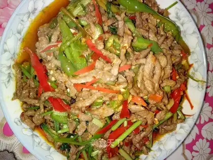 Fried beef
