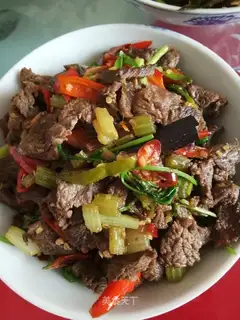 Fried beef