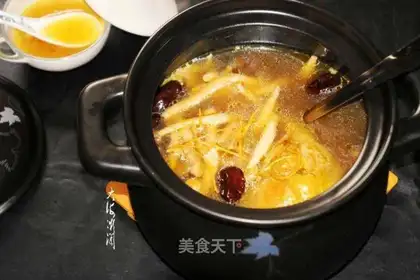 The beauty gravy soup