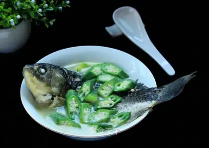 Autumn fish soup