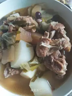 Taste ostrich soup