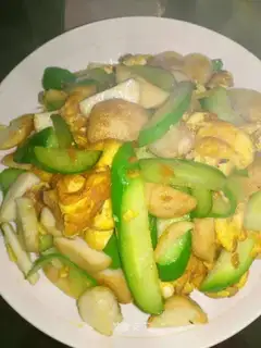 The cucumber eggs and fish balls