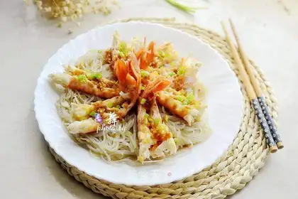 Sprayed shrimp