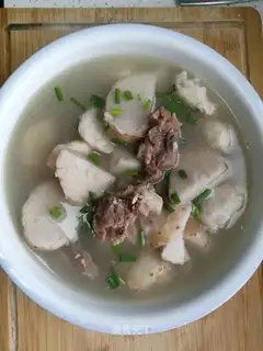 Bone taro soup