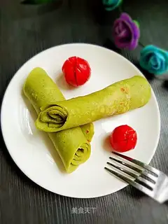 Spinach eggcake