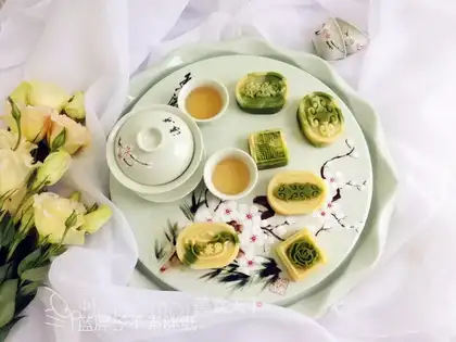 Tea and green beans