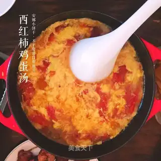 Tomato egg soup