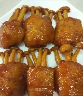Seafood mushrooms have no bone wings