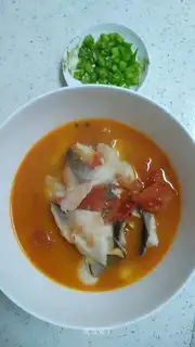 Fresh tomato fish