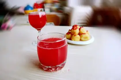 Fresh watermelon juice