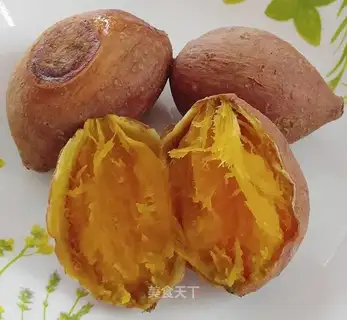 The sweet potatoes without the oven