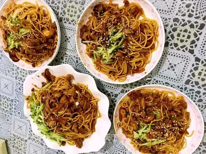 Five-fried noodles