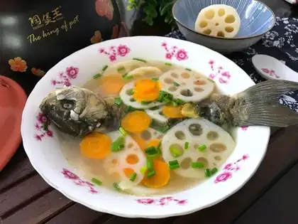 The soup of the fish