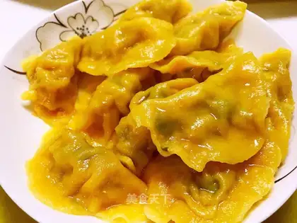 Pumpkin dumplings