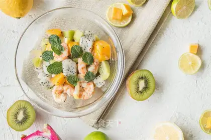 Shrimp fruit salad