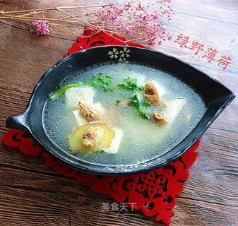 Tofu soup