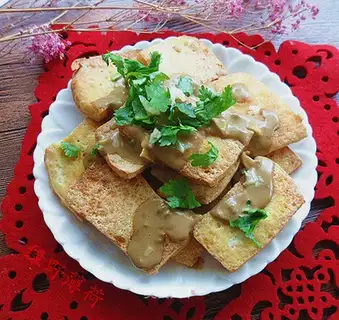 Fried tofu