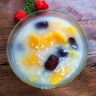 Potato date congee