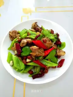 Spicy wing meat