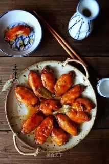 Suck on the chicken wings