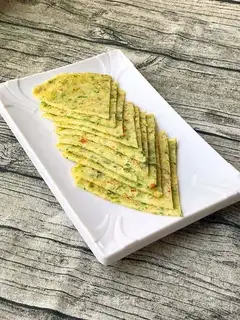 Celery carrot pancakes