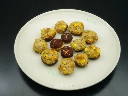 Baked mushrooms