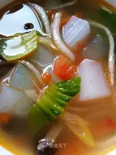 Pink soup