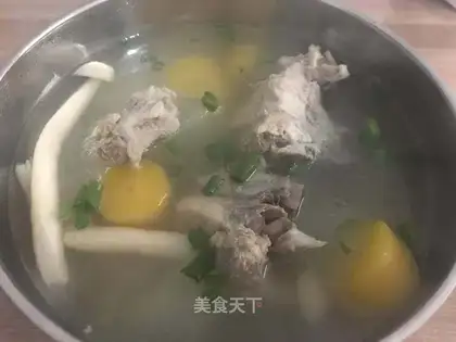 Pork bouquet soup