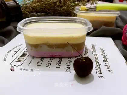 Three-colour ice cream