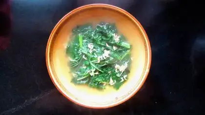 Shrimp-skin soup