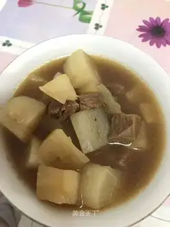Beef carrot soup