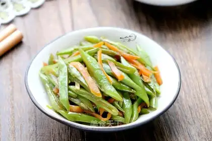 Carrots, cutter beans